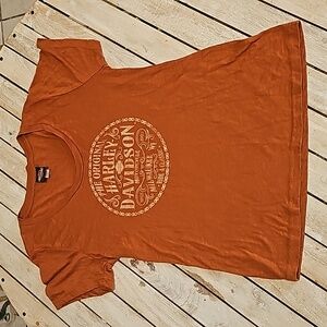 Harley Davidson women's 2xl slim fit T Shirt Augusta GA HD